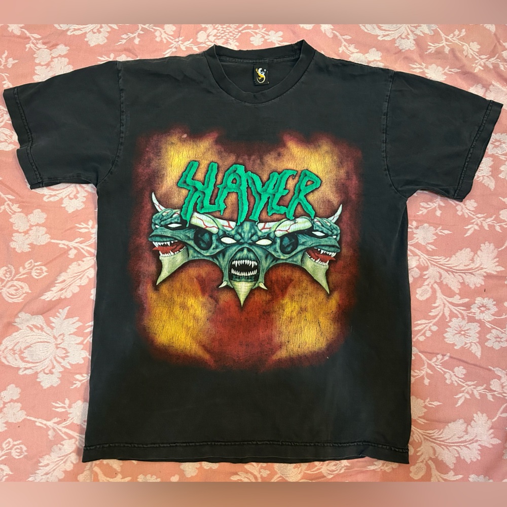 Vintage SLAYER tee shirt with Diabolus Your print